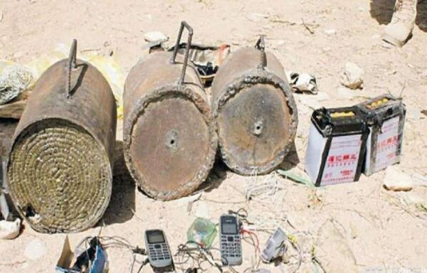 العثور على خمس عبوات ناسفة في مدينة شقرة بأبين