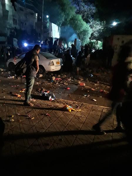 انفجار في جولة الرويشان بالعاصمة صنعاء وسقوط قتلى وجرحى