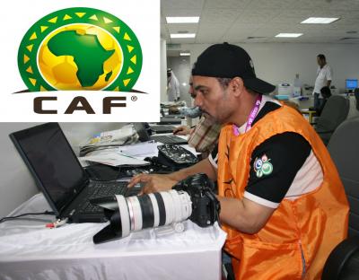 زيزو مصورا رياضيا معتمدا للكاف CAF