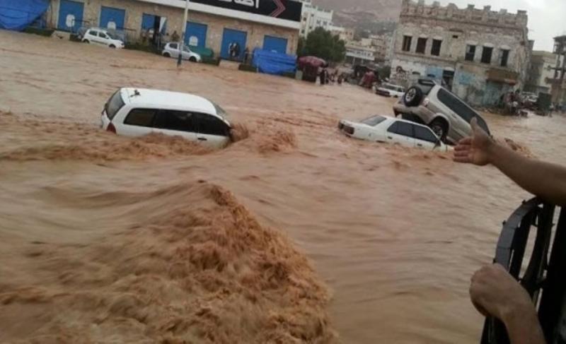 رقم مرعب لضحايا السيول في اليمن خلال أسبوع