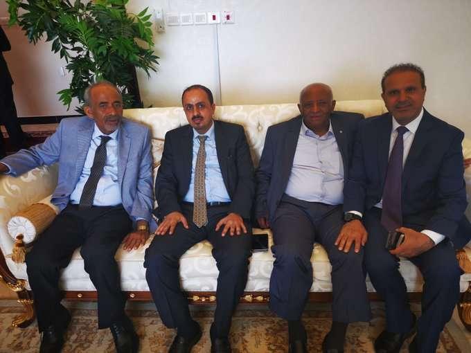 الإفصاح عن سبب مغادرة الصبيحي وفيصل رجب مع الرئيس العليمي الى السعودية