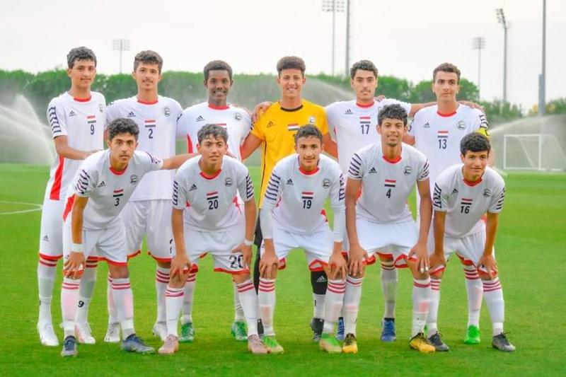 8 أهداف اكتسح بها منتخب اليمن  للناشئين لفريق المرخية القطري