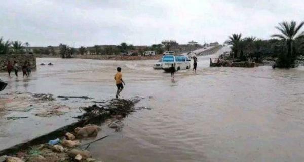 ضحيتان في تعز جراء سيول الأمطار