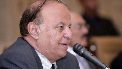 عبدربه منصور: الدعم الدولي والخليجي منع حرباً أهلية في اليمن