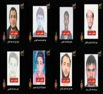 لائحة يمنية بأسماء 8 مطلوبين من القاعدة 