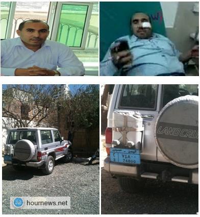 الداخلية تلقي القبض على السيارة التي اعتدت على النقابي بشركة النفط اليمنية عبد الجبار زعفور ومحاولات للافراج عن السيارة 