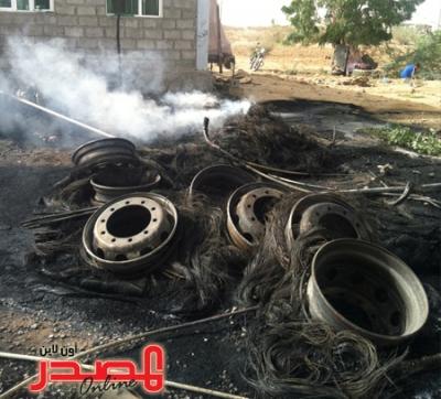 التفاصيل الكاملة لانفجار مستودع ذخيرة في اللواء 25 بعبس