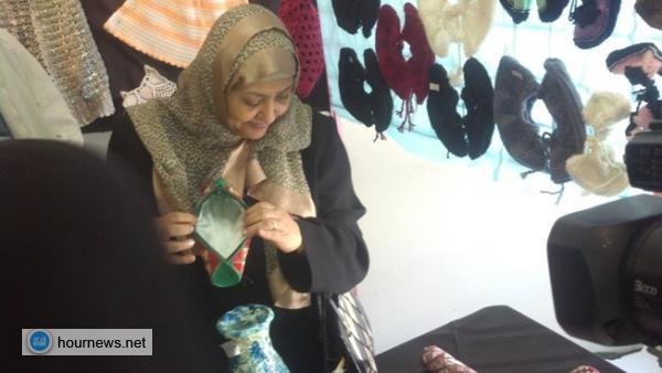 وكيلة وزارة الثقافة تفتتح معرض الأول للأشغال اليدوية والحرفية للموجهة الفاضلة/ اديبة القوزي (صور)