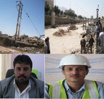 تعرضوا للتهديد واطلاق النار من قبل مواطنيين:  العمال والمهندسون العاملون بمشروع سائلة صنعاء يحبطون محاولات أيقاف العمل فيه..