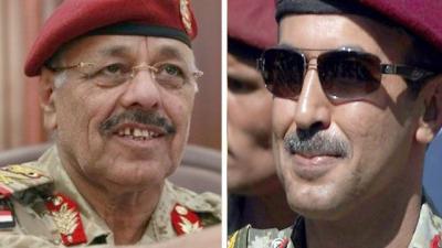 أحمد على وعلي محسن يرحبان بقرارات الرئيس هادي