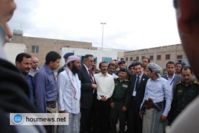 بناءاً على توجيهات فخامة رئيس الجمهورية : تم الأفراج عن عدد من المعتقلين على ذمة الحراك الجنوبي من اصلاحية صنعاء المركزية واصلاحية عدن