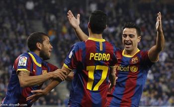 برشلونة يواصل التدمير وروما يسقط ميلان