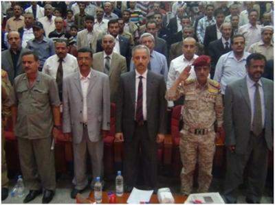 في إحتفائية تعز بعيد الوحدة ...شوقي هائل : حرصت على إدارة المحافظة بكل مصداقية وأمانة مع كافة المكونات المجتمعية لإحداث التغيير ولكن الرياح عادة لا تأتي كما تشتهي السفن 