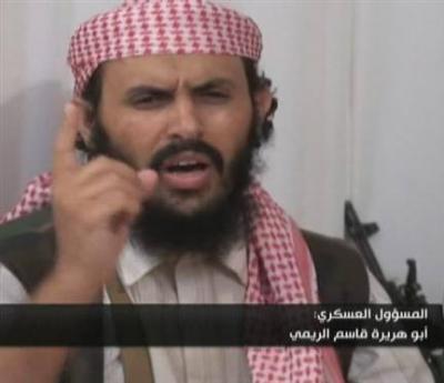  زعيم قاعدة اليمن (ابو هريرة ) يتوعد أمريكا بمزيد من الهجمات