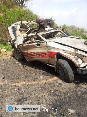وفاة شخص واصابة اخرون بحادث مروري بمحافظة اب