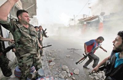 الجيش الحر يحاصر ثكنة عسكرية في حلب