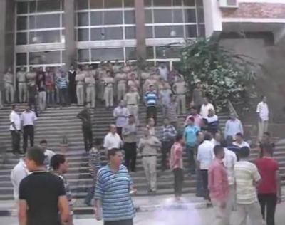 النور والفلول وتمرد يفشلون في فض اعتصام شرطة "أبوقرقوص‎"