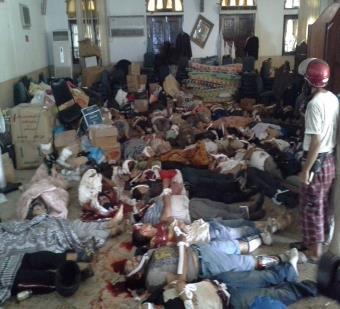 تحالف الشرعية: وثقنا 2600 شهيد برابعة والعدد أكثر من ذلك