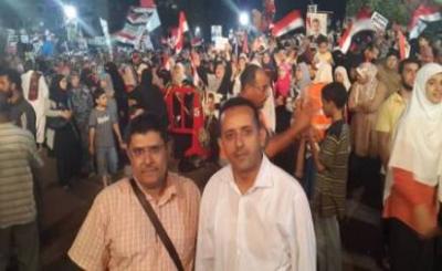 الزميلان الشلفي ومراد يعودان إلى اليمن بعد تغطيتهما الأحداث في مصر