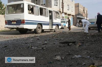 عاجل: انفجار عبوتين ناسفتين استهدفتا باصات للجيش وتفجيرهما تم عن بعد (صورة)