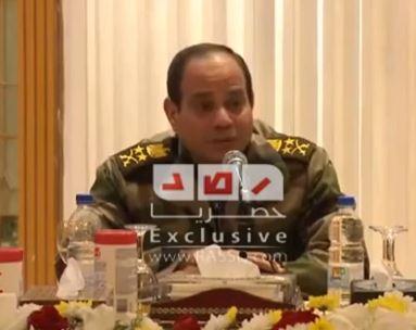 فيديو مسرب يكشف خطة لسيطرة جيش مصر على الإعلام