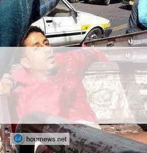 بالصورة والقلم في يده: مقتل شخص  في تعز امام مؤسسة الكهرباء