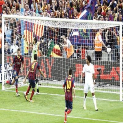  برشلونة يحسم الكلاسيكو الـ 167 