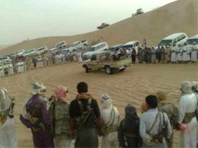 قبائل شبوة تقسِّم المحافظة لـ 4 قطاعات وتمهل (الشماليين) 4 أيام للمغادرة