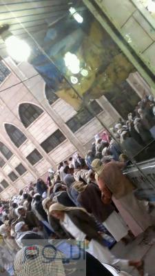 الحجوري: خرجنا والدموع تلف العيون وقد حصل علينا من العدوان مالا يحصل على الوحوش