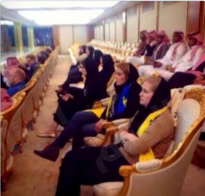 مغردون ينشرون صورًا لنساء في مباراة النصر والشباب السعوديان