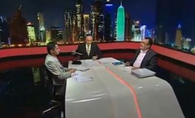 فيديو: برنامج الاتجاه المعاكس يوم أمس بين خالد الآنسي، وعلى البخيتي الناطق باسم الحوثي