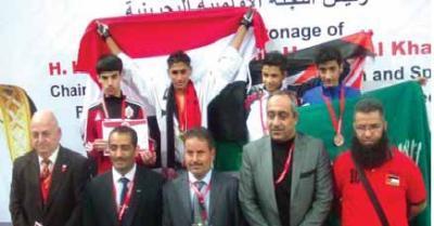 المنتخب الوطني للتايكواندو يتوج ببطولة البحرين السادسة