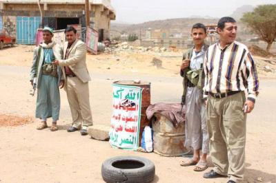فريق يزور قرى همدان المتضررة من مواجهات الحوثي والقبائل ويرصد الجرائم والانتهاكات‎