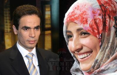 مسشار الرئيس المصري يشن هجوما حادا على توكل كرمان "طفلة تلهو بجائزة نوبل" 