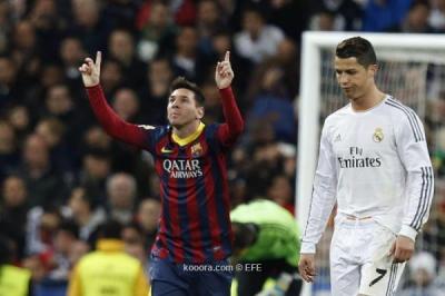 برشلونة يقلب هزيمته إلى إنتصار ثمين على الريال .. في كلاسيكو خمس نجوم وميسي البطل 