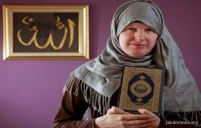 جندي بريطانى يتحول إلى سيدة مسلمة محجبة !!