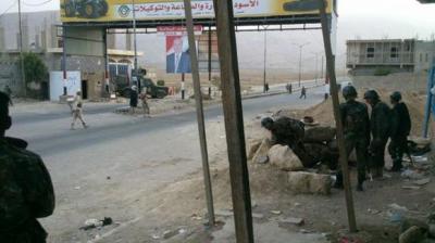 مقتل قيادي حوثي واختطاف طقمين عسكريين في اشتباكات غرب مدينة عمران