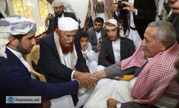 شاهد صورة.. عقد قران نجل الشيخ الزنداني على ابنة العميد حميد القشيبي