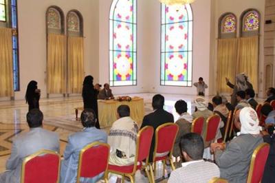 (أخبار الساعة ينشر صور حصرية من داخل القصر الجمهوري) مستشار رئيس الجمهورية لشؤون الدفاع والامن يلتقي اعضاء مبادرة (فكرك وطنك) (أخبار الساعة ينشر صور حصرية من داخل القصر الجمهوري) مستشار رئيس الجمهورية لشؤون الدفاع والامن يلتقي اعضاء مبادرة (فكرك وطنك)