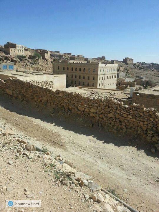 دار القرآن قبل تفجير من قبل ميليشات الحوثي في الخدرة يوم أمس الجمعة - عمران نت