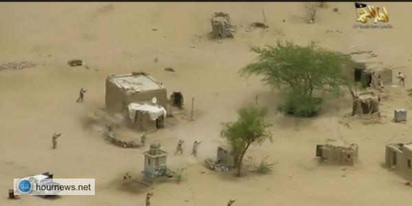 شاهد فيديو كيف قتلت القاعدة جنود نقطة هينن بحضرموت، وتصوير الفيديو على غرار الألعاب الامريكية (فيديو+صور)
