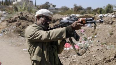  الحوثيين يرفضون تسليم موقع بين بادي ويرفضون الانسحاب من المواقع 