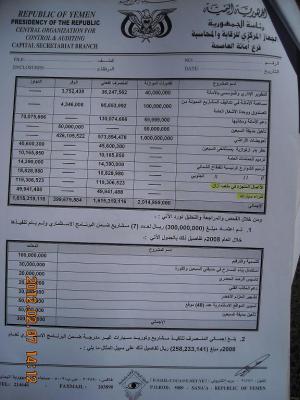 مشروع ملعب مديرية أزال يشوبة الفساد..  فساد متعمد : نائب أمين العاصمة وقع عقد ملعب مديرية أزال والقطاع والفني والمالي تحفظا على التسليم