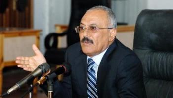 الرئيس على عبد الله صالح يدعو الشباب الى الإنضمان الى صفوف الثورة وليس الى صفوف التخريب