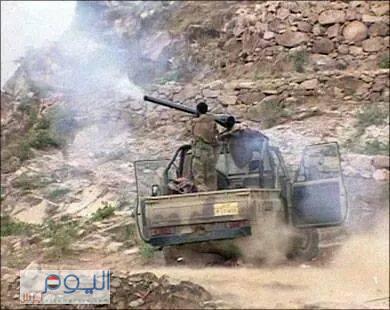 تجدد الاشتباكات بين مسلحي الحوثي والجيش بعمران بعد سيطرة الحوثيين على دار الايتام بمنطقة بيت شبيل