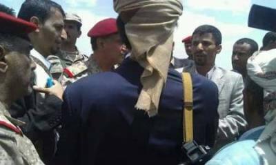 وزير الدفاع يتفقد عمران، ويلتقي بقائد مليشيات الحوثي (صورة)
