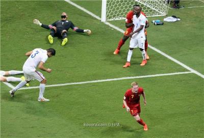 لوكاكو يقود بلجيكا لدور الثمانية بالمونديال بفوز مثير على أمريكا