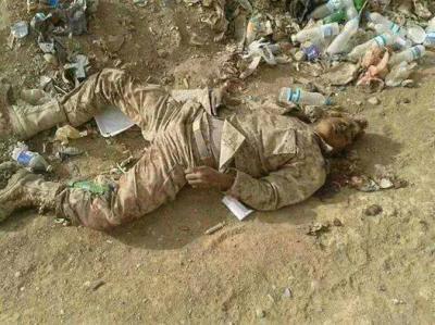 الرئيس هادي يحمل الحوثيين مسئولية حياة "القشيبي"، ونشطاء يتداولون صورة جثة قيل انها له (الصورة)