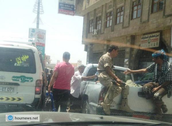 الحوثيون يواصلون ادخال السلاح للعاصمة وحي الجراف