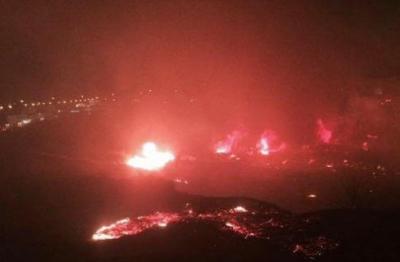 فيديو وصور: حرائق ضخمة بالعاصمة السعودية فجر اليوم